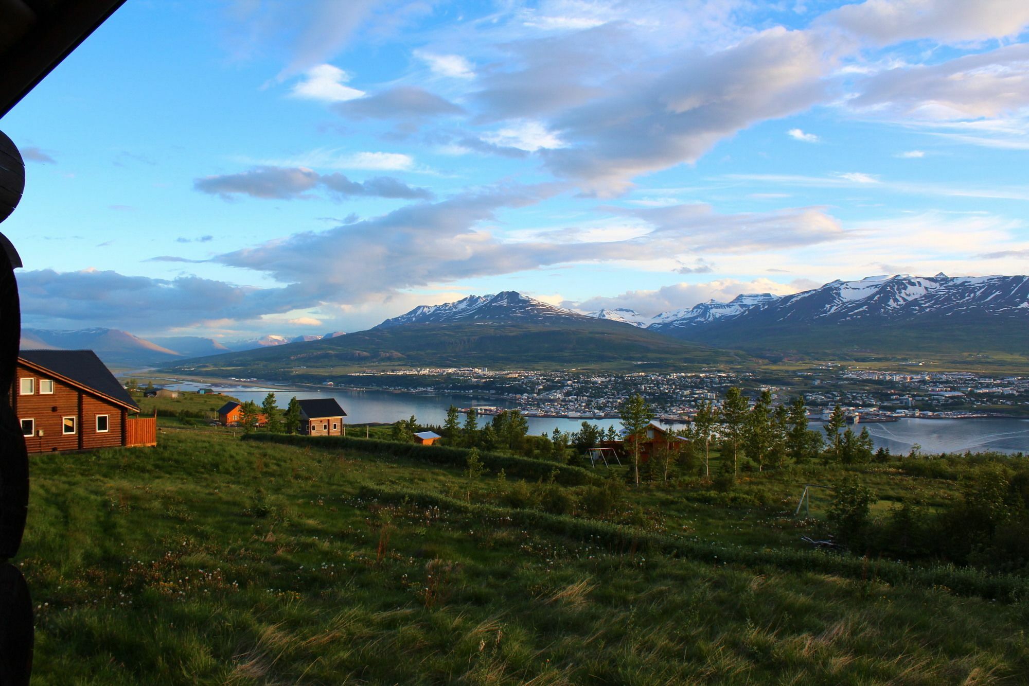 Akureyri Log Cottage Esterno foto